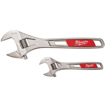 Imágen de Juego de llaves ajustables COMBUSTIBLE M12 48-22-7400 de Metal 6 y 10 pulgadas por de Milwaukee (Imagen principal del producto)