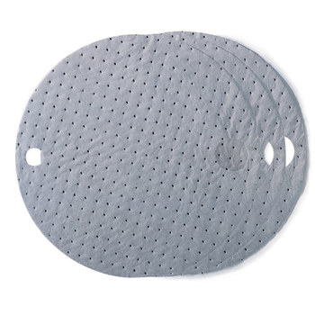 Brady Allwik Polipropileno Cobertor para tambo 107695 - Diámetro total 22 pulg. - 662706-22105