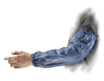 Imágen de Ansell 59-005 Azul Vinilo Manga de brazo resistente a productos químicos (Imagen principal del producto)
