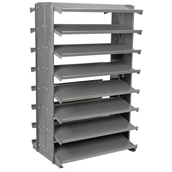 Akro-mils Bastidor fijo APRD010 - Gris - 16 estantes
