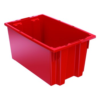 Imagen de Akro-mils 35185 0.76 ft³, 5.69 gal 60 lb Rojo Polímero de grado industrial Contenedor apilable (Imagen principal del producto)