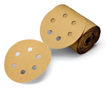 3M Stikit 55571 Rollo de discos PSA - 6 pulg. - P100 - Óxido de aluminio