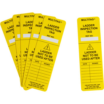 Imágen de Brady Laddertag LAD-EITL 500 Etiqueta de escalera (Imagen principal del producto)