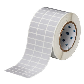 Imágen de Brady Plateado Poliéster Transferencia térmica THT-5-413-10 Rollo de etiquetas para impresora de transferencia térmica troquelado (Imagen principal del producto)