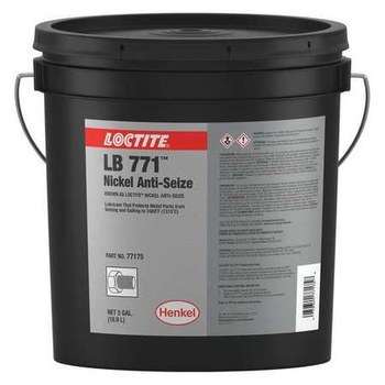 Loctite LB 771 Lubricante antiadherente - 5 gal Cubeta - Anteriormente conocido como Loctite Nickel Anti-Seize - 77175, IDH 209768