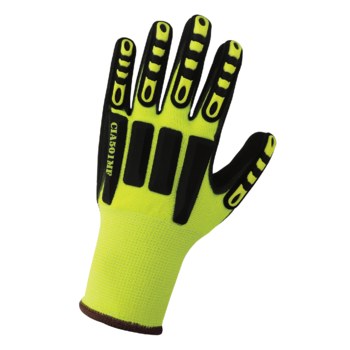 Global Glove Vise Gripster C.I.A CIA501MF Lima/Negro Grande Nailon Guantes de mecánico - cia501mf lg