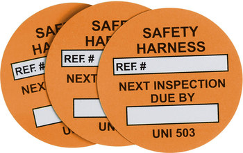 Imágen de Brady Naranja UNI-UNI 503 Inserción de etiqueta universal (Imagen principal del producto)
