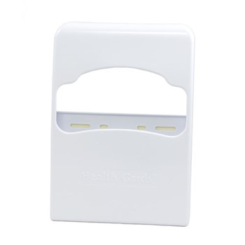 Imagen de Hospeco HG-2 Health Gards 200 fundas de asiento cuádruples Blanco Dispensador de cubiertas de asiento de inodoro (Imagen principal del producto)