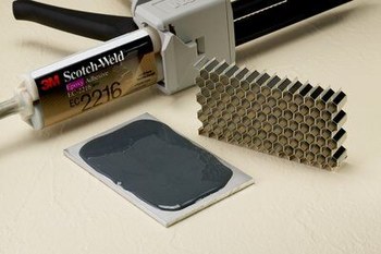 3M Scotch-Weld EC-2216 Gris, blanco Adhesivo epoxi - Base y acelerador (B/A) - 2 oz - 65201