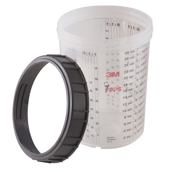 3M PPS 600 ml Cup Lid Assembly - 16000