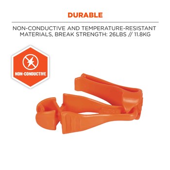 Ergodyne Squids 3405 Presilla 19128 - POM - Naranja