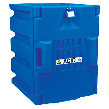 Imágen de Justrite 4 L Azul Gabinete de almacenamiento de material peligroso (Imagen principal del producto)