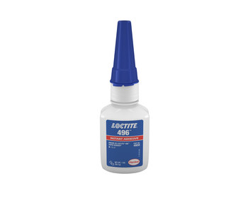 Loctite 496 Adhesivo de cianoacrilato Transparente Líquido 1 oz Botella - 49650 - Conocido anteriormente como Loctite Super Bonder 496