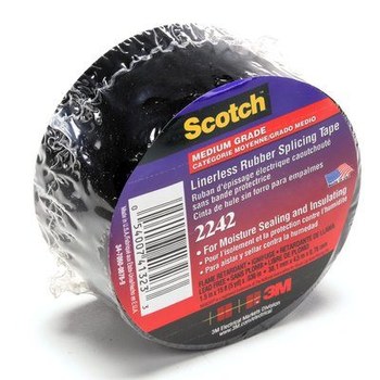 3M Scotch 2242 Negro Cinta aislante - 1 1/2 pulg. x 15 pies - Grosor 30 mil - 41323
