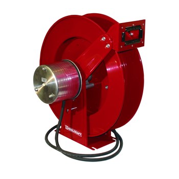 Imagen de Reelcraft Industries WC80001 Serie WC80000 Rojo Acero Carrete de cable de soldadura de arco (Imagen principal del producto)