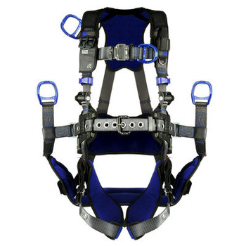 DBI-SALA ExoFit X300 Escalada, Suspensión Arnés para el cuerpo 70007421871 - tamaño Grande - Gris - 00813