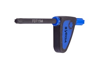 Vega Tools 3.5 mm TORX Impulsor De Bandera FDT09M - Acero S2 Modificado - 01570