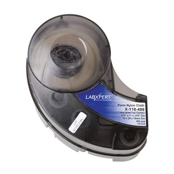 Imágen de Brady Negro sobre blanco Nailon Transferencia térmica X-118-499 Cartucho para impresora de transferencia térmica troquelado (Imagen principal del producto)