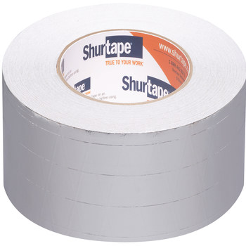 Shurtape Cinta de papel de aluminio - 48 mm Anchura x 46 m Longitud - SHURTAPE 232033