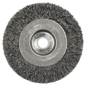 Weiler 00135 Cepillo de rueda - Rizado Acero cerda