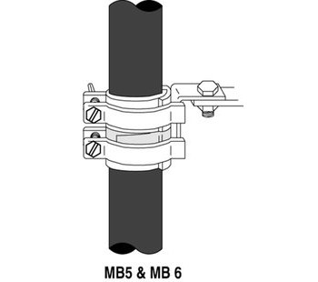 Imágen de 3M - MB-5 Soporte de montaje de brazo cruzado (Imagen principal del producto)