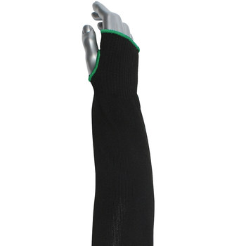 PIP Kut Gard Manga de brazo resistente a cortes S10HTP/2BK-EW-ES6-T S10HTP/2BK-EW-ES6-18T - tamaño 18 pulg. - ANSI A2 - Negro - 37319
