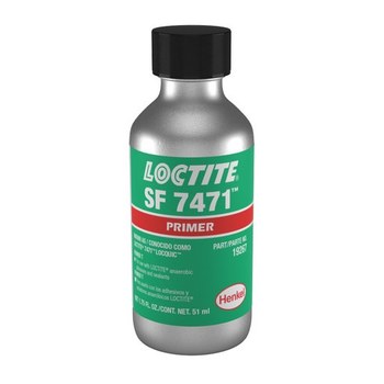 Loctite SF 7471 Imprimación Ámbar Líquido 1.75 fl oz Botella - Para uso con Adhesivo anaeróbico, Sellador - 19267 - Conocido anteriormente como Loctite 7471 Locquic