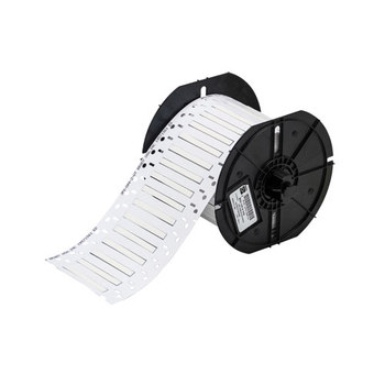 Imágen de Brady Permasleeve Blanco Termocontraíble, Autoextinguible Transferencia térmica B33D-94-2-342 Manga para impresora de transferencia térmica troquelada (Imagen principal del producto)