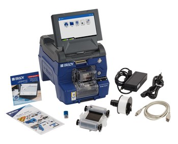 Brady Wraptor A6200-NAB-WIFI Kit de aplicador y rebobinador de impresora - Ancho 1 pulg - Altura 8.3 pulg - Longitud 1.25 pulg - Max Dia 0.75 pulg Min Dia a 1 pulg - 62365