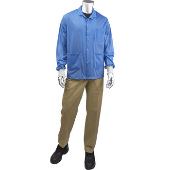 Imágen de PIP Uniform Technology - BR3C-42NB-5XL Bata de laboratorio ESD (Imagen principal del producto)