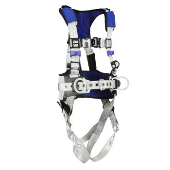 DBI-SALA ExoFit X100 Construction, Posicionamiento Arnés para el cuerpo 70804540105 - tamaño Grande - Gris - 19011
