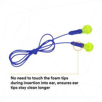3M E-A-R Push-Ins Ear Plugs 18001 - Size Universal