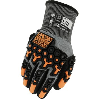 Mechanix Wear SpeedKnit M-Pact S5EP 3 in Azul Mediano HPPE/Nitrilo HPPE/Nitrilo Guantes de trabajo - 781513-65835