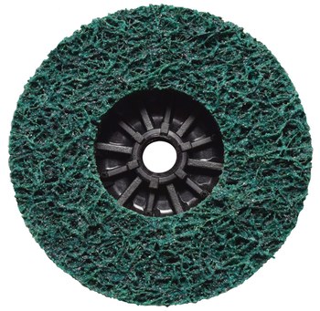 3M Scotch-Brite Clean & Strip XT Pro Extra Cut Óxido de aluminio Disco de Cambio Rápido - Accesorio 27 - Diámetro 7 pulg. - Agujero Central 7/8 pulg. - 21036