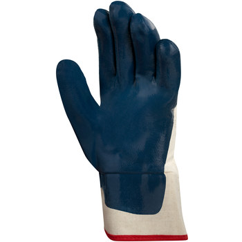 Ansell Hycron 27-607 Azul 9 Jersey de algodón Jersey Guantes de trabajo - acabado Áspero - 076490-07302