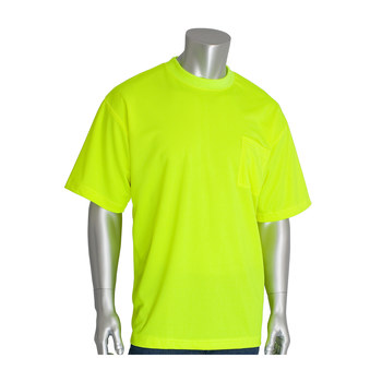 Imágen de PIP 310-CNTSNLY Amarillo Poliéster Camisa de alta visibilidad (Imagen principal del producto)
