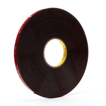 3M 5952 Negro Cinta VHB - 1/2 pulg. Anchura x 36 yd Longitud - 45 mil Espesor - 59967