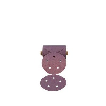 3M Cubitron II Stikit 86839 Rollo de discos PSA - 5 pulg. - 120 - Grano Cerámico de Precisión
