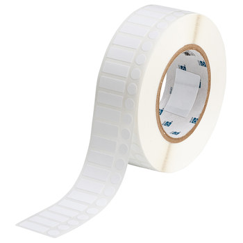 Imágen de Brady Blanco Nailon Transferencia térmica THT-163-499-3 Rollo de etiquetas para impresora de transferencia térmica troquelado (Imagen principal del producto)