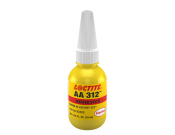Loctite Speedbonder AA 312 Ámbar Adhesivo acrílico, 10 ml Kit, Antes conocido como Loctite 312 | RSHughes.mx
