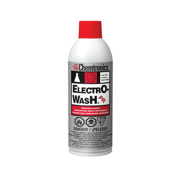 Chemtronics Electro-Wash PR Limpiador de electrónica - Rociar 10 oz Lata de aerosol - ES1603