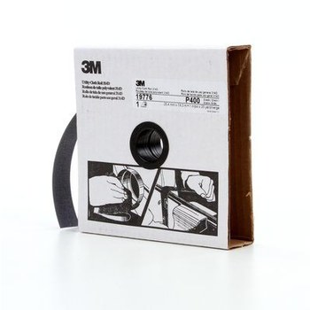 3M Rollo 19776 - 1 pulg. x 20 yd - Óxido de aluminio - P400 - Extrafino