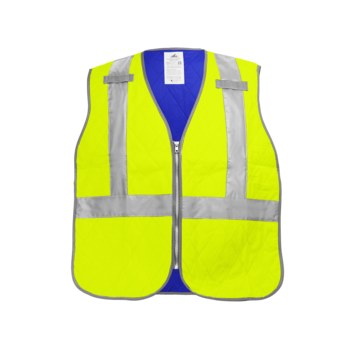 Global Glove Bullhead Safety GLO-CV1 Chaleco refrescante GLO-CV1-L - tamaño Grande - Amarillo/verde reflectante - glo-cv1 lg