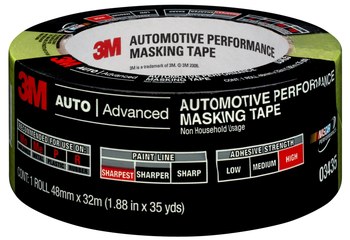 3M 03435 Verde Cinta adhesiva - 48 mm Anchura x 32 m Longitud