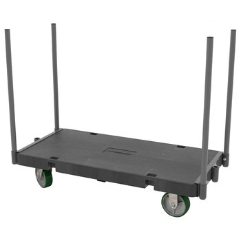 Imagen de Akro-mils R90263F40013 Versa/Deck Revestido en polvo Espuma estructural HDPE Carretilla de plataforma (Imagen principal del producto)