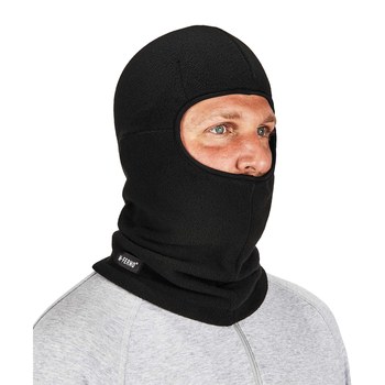Ergodyne N-Ferno 6893ZI Negro Universal Polar Capucha de pasamontañas para clima frío - 720476-16893