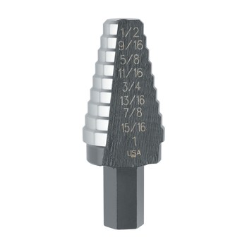 Imágen de Broca escalonada para ampliación de agujeros Unibit 10220 de Acero de alta velocidad por de Irwin (Imagen principal del producto)