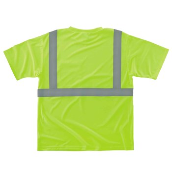 Ergodyne Glowear 8289 Camisa de alta visibilidad 21504 - Grande - Poliéster - Verde - ANSI clase 2