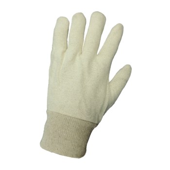 Global Glove Natural Universal Algodón/Poliéster Guantes de trabajo - Pulgar tipo ala - 816679-01786