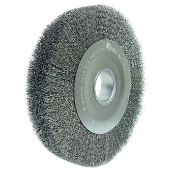 Weiler 03180 Cepillo de rueda - Rizado Acero cerda